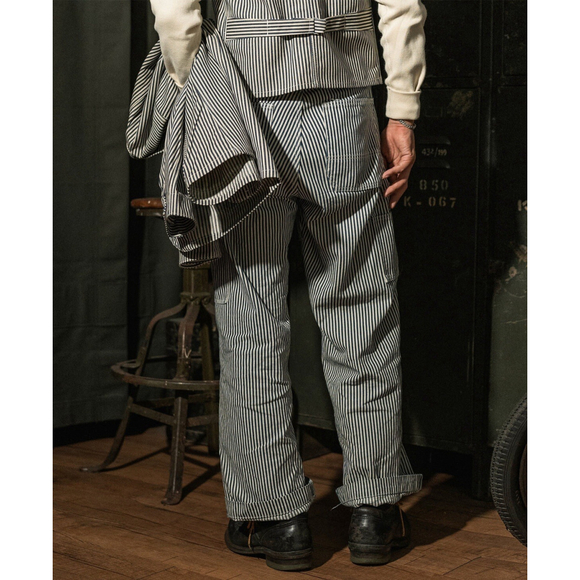 Bronson Other - Bronson MFG 29 Hickory Stripe Railroad Pants Heritage Denim Lot 421 Express